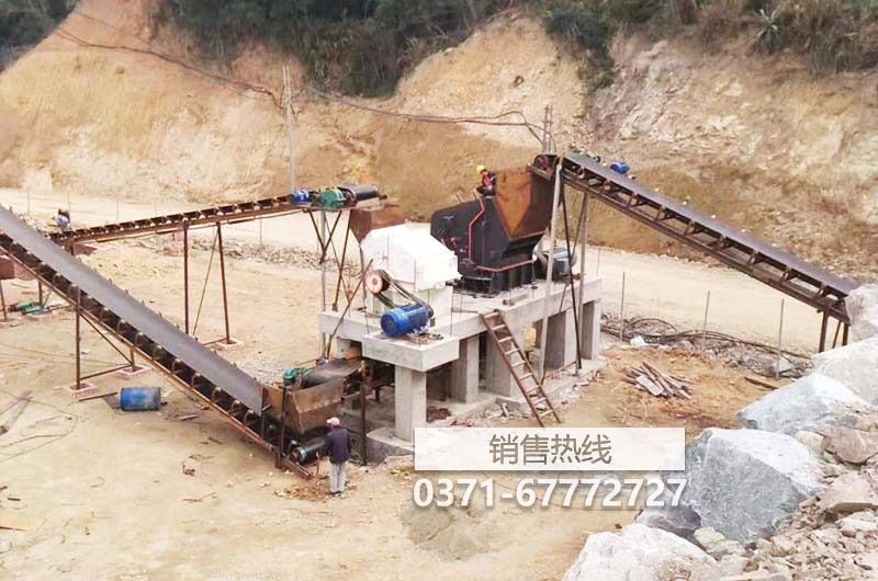 VSI制砂機成為砂石生產線的“焦點” 成品砂石料粒型漂亮