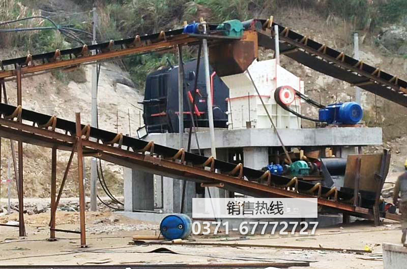 移動式制砂機化身可移動式的碎石整形生產線