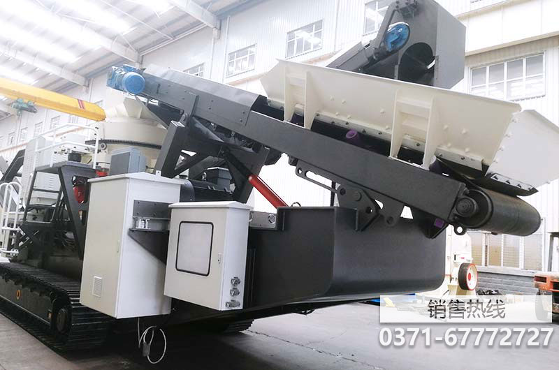 車載式移動制砂機對場地要求不高 可移動式打砂作業